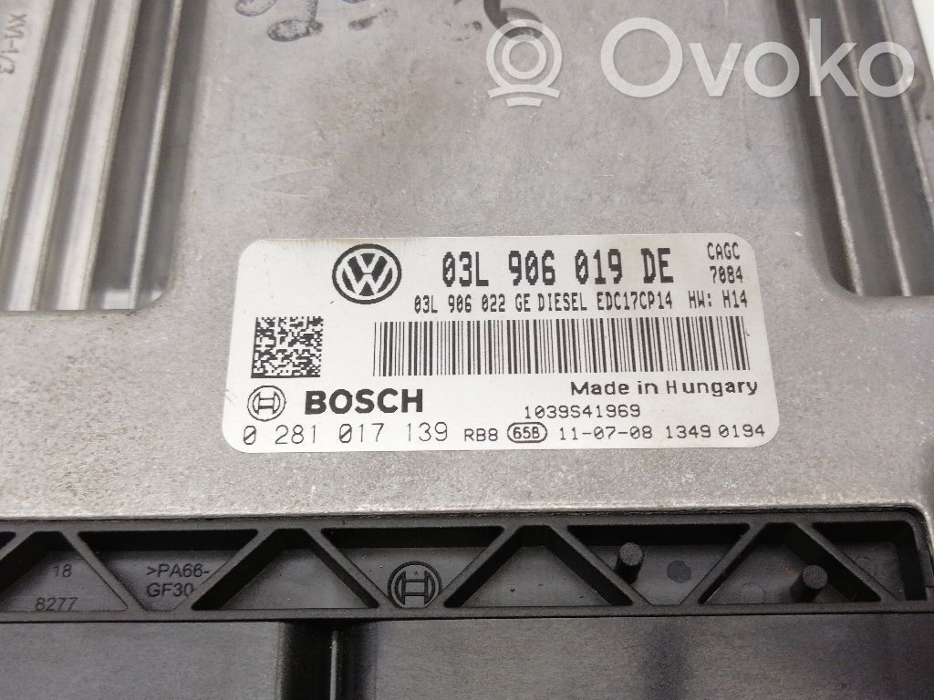 Seat Exeo (3R) Engine control unit/module ECU 