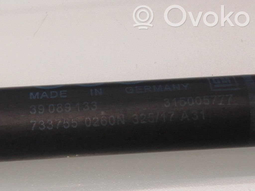 Tailgate/trunk/boot lid buffer   315005777,39089133