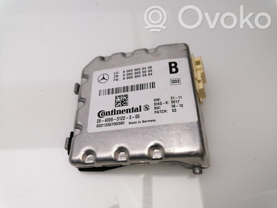 Mercedes-Benz A W169 Modul de control caroserie central
