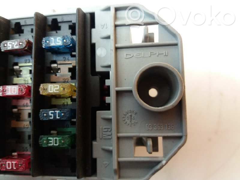 Chevrolet Meriva Module de fusibles 