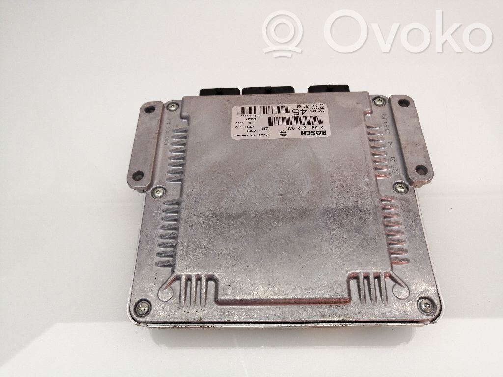 Unité de commande, module ECU de moteur   9650221480,0281010935