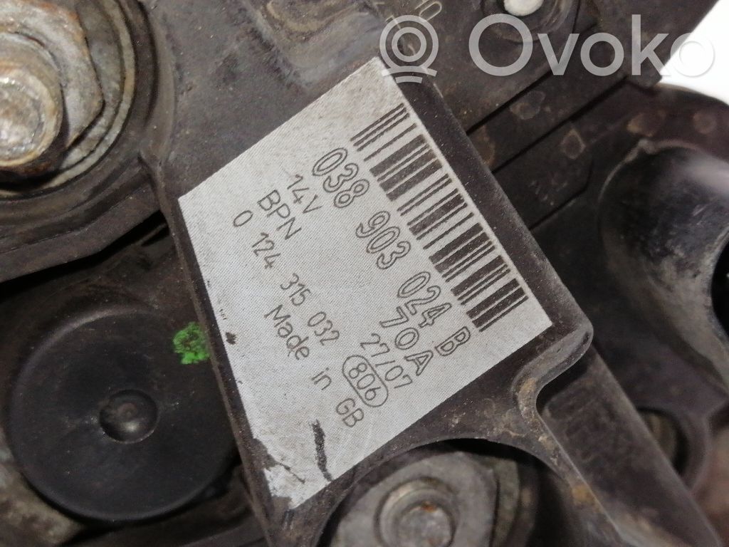 Alternator   038903024B,0124315032