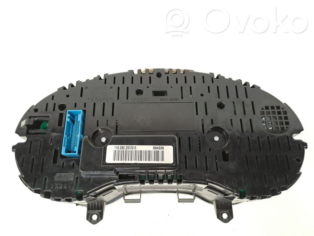 Audi A3 S3 8P Tachimetro (quadro strumenti) 