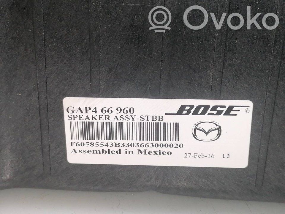 Mazda CX-3 Unitate principală radio/CD/DVD/GPS 