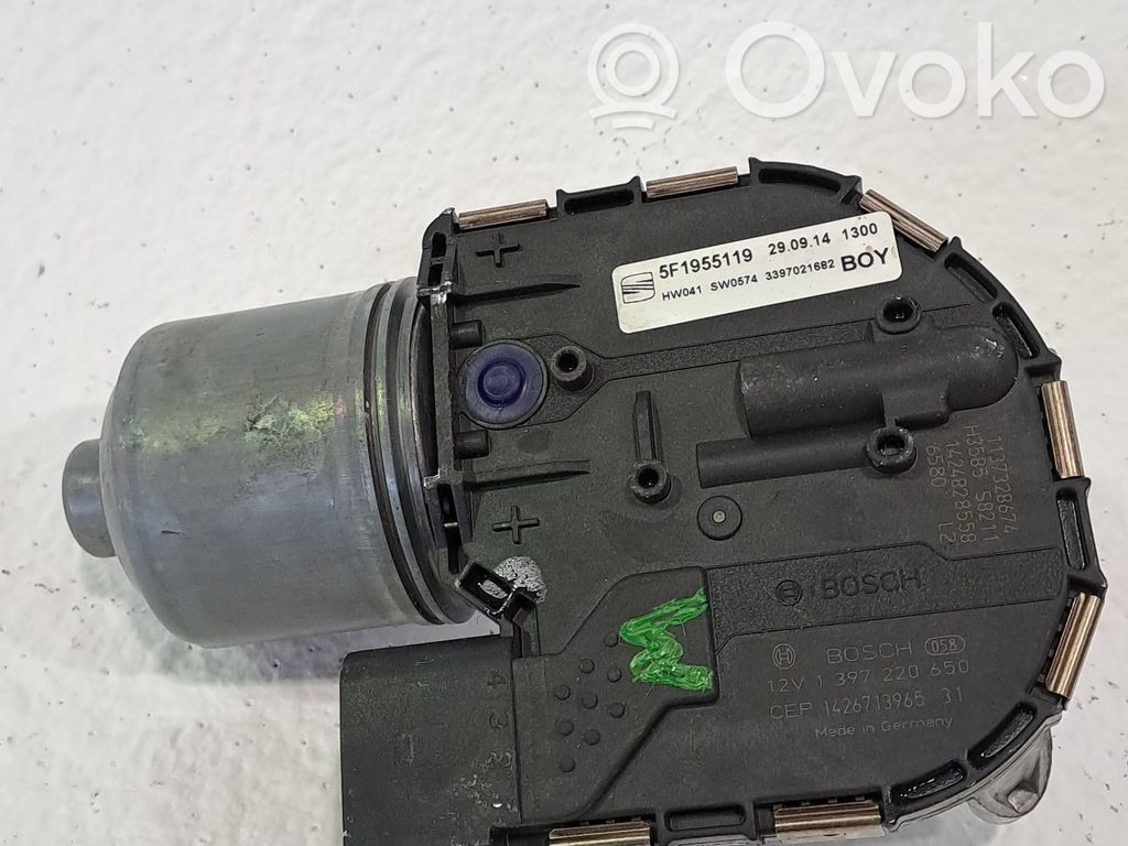 Seat Leon (5F) Motor ștergătoare faruri 