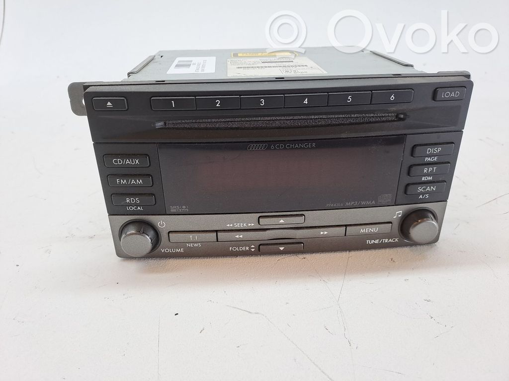 Panel / Radioodtwarzacz CD/DVD/GPS   86201SC440