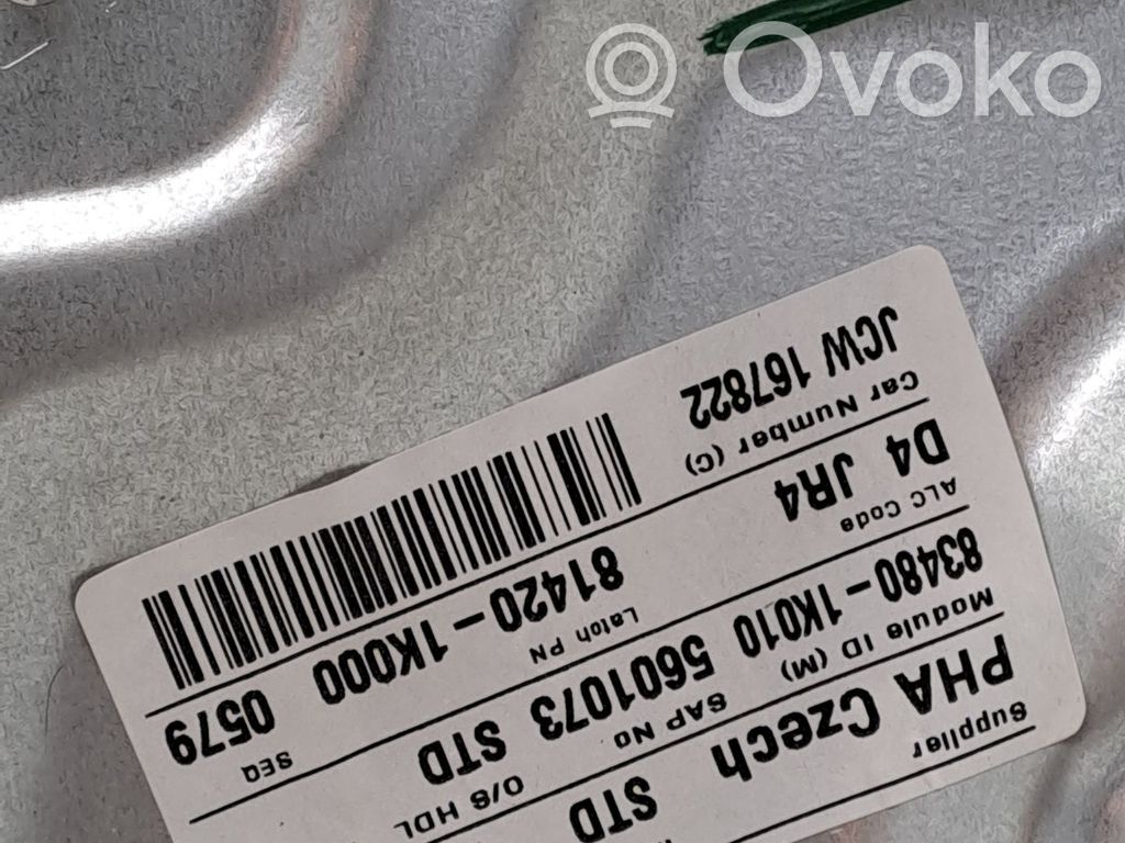 Hyundai ix20 Regulador de ventanilla eléctrico de puerta delantera 