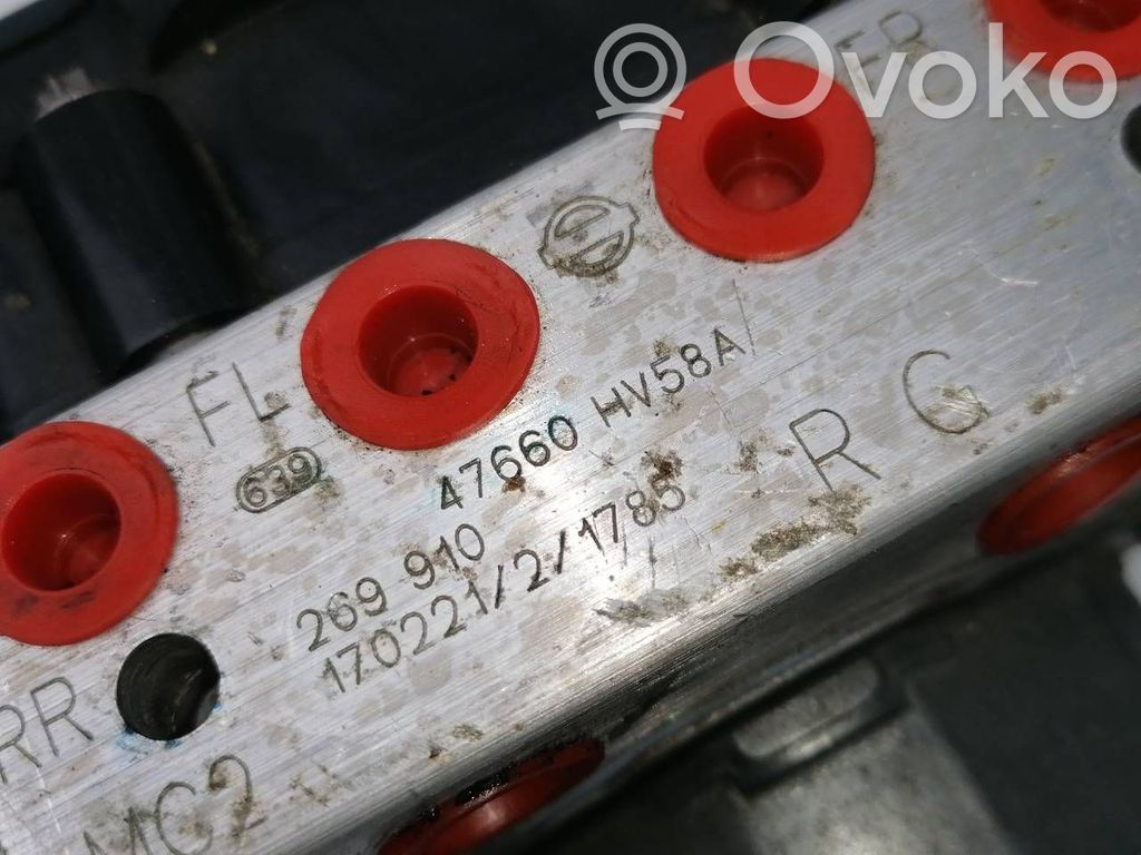 ABS-pumppu   2265106455,47660HV58A,0265258707