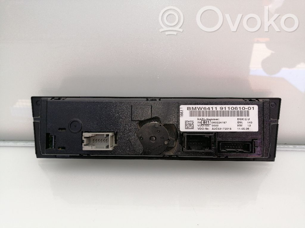 Unidad de control climatización   6411911061001,911061001