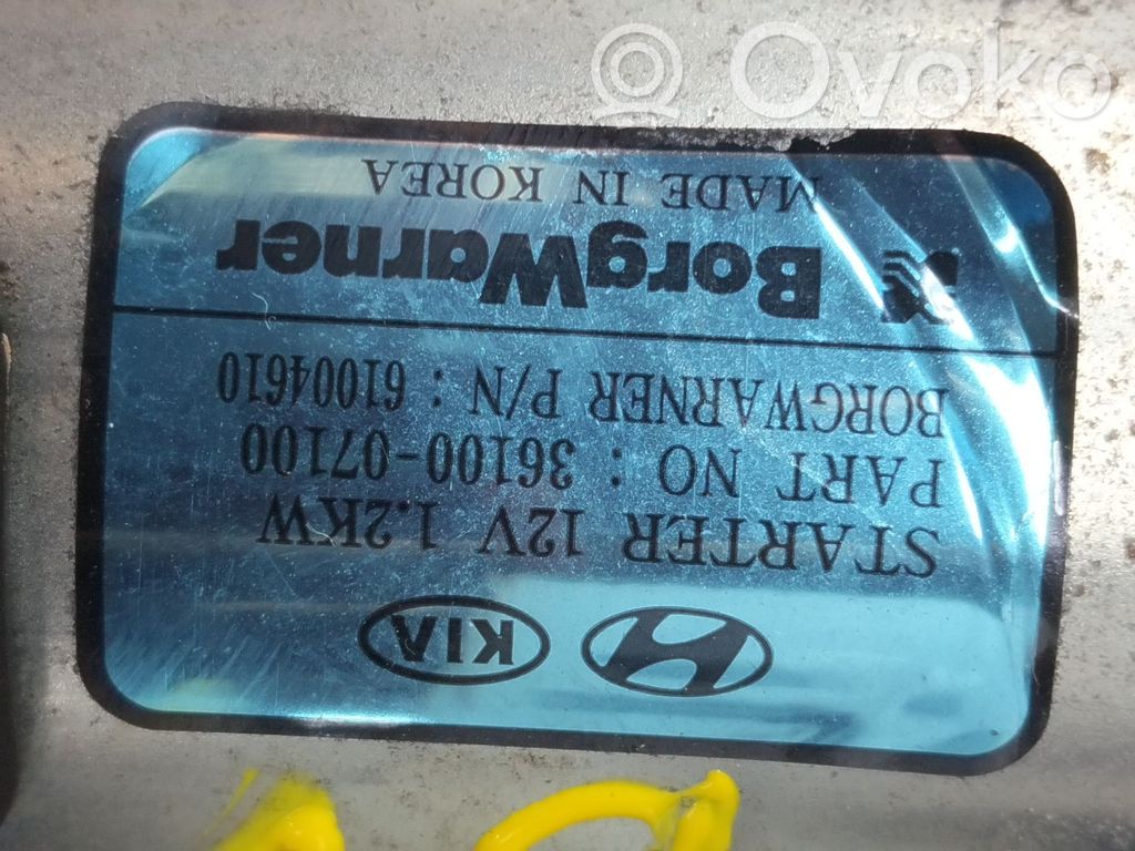 Motorino d’avviamento   3610007100