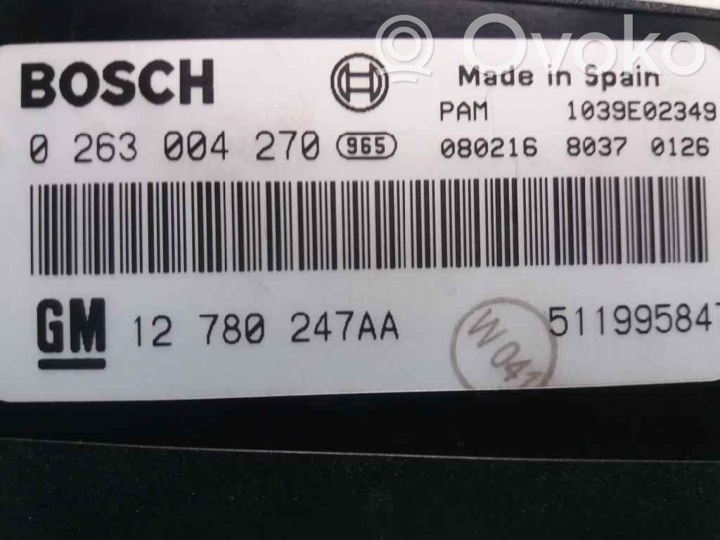 Steuergerät   12780247AA,12780247,0263004270