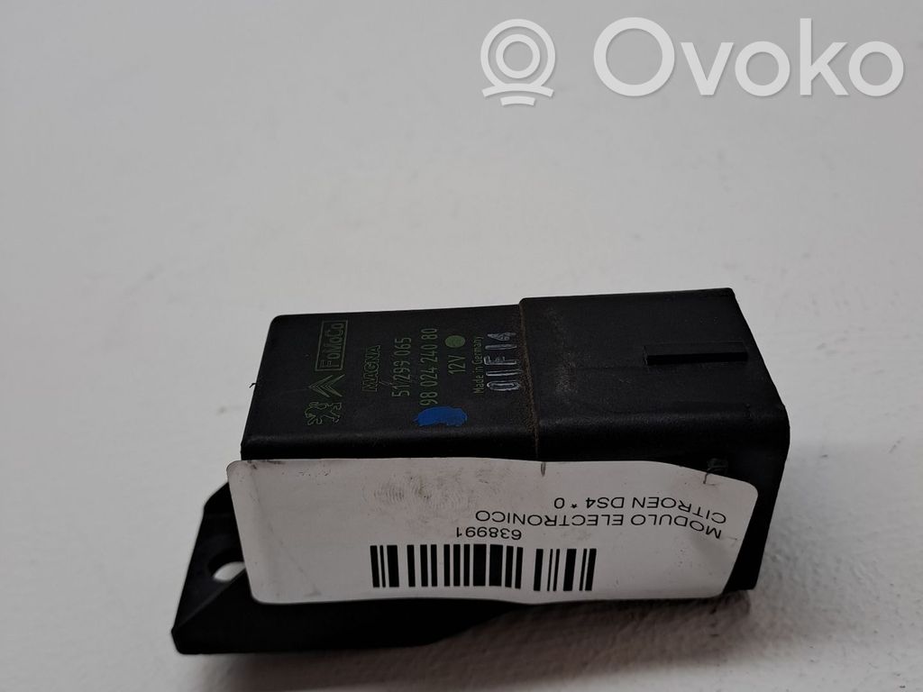 Unidad de control/módulo de carrocería central   9802424080