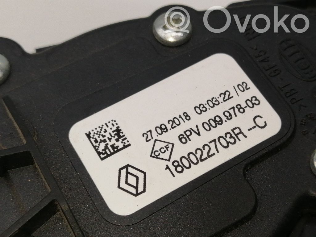 Gaspedal   180022703R,6PV00997803,180022703RC