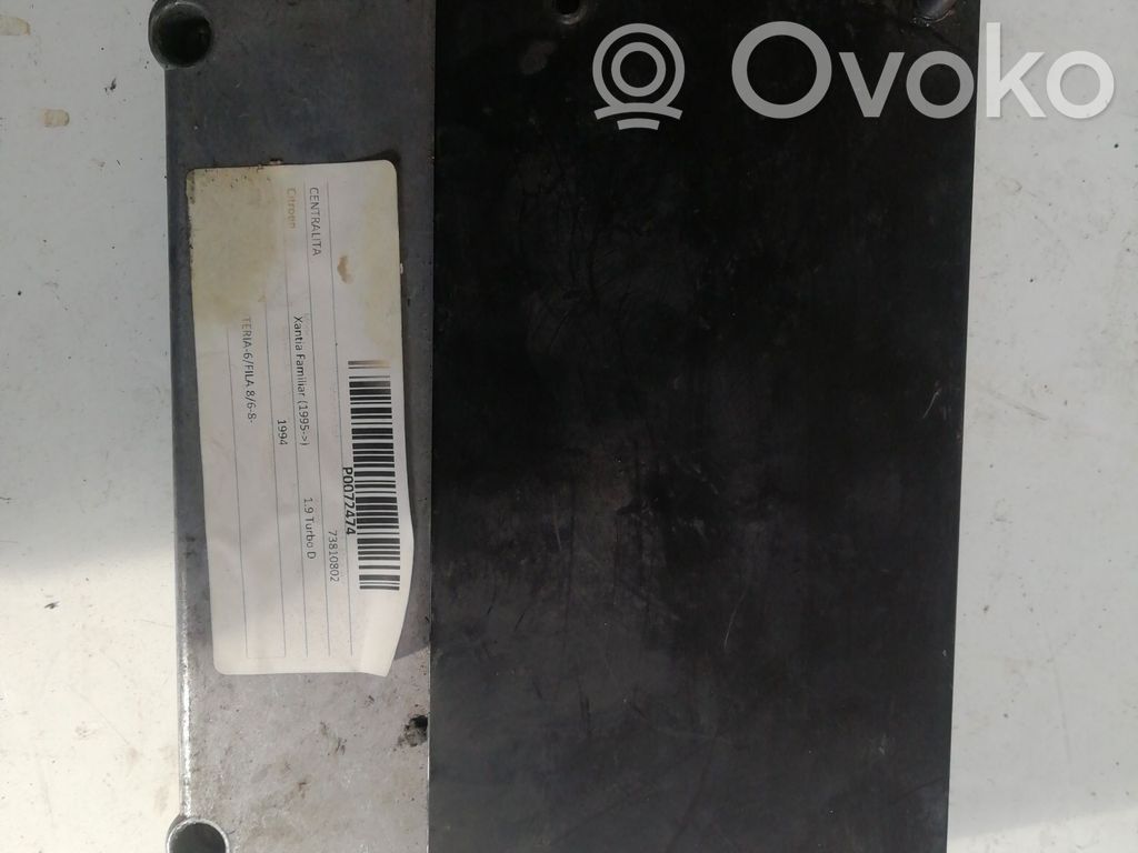 Citroen Xantia Unité de commande, module ECU de moteur 