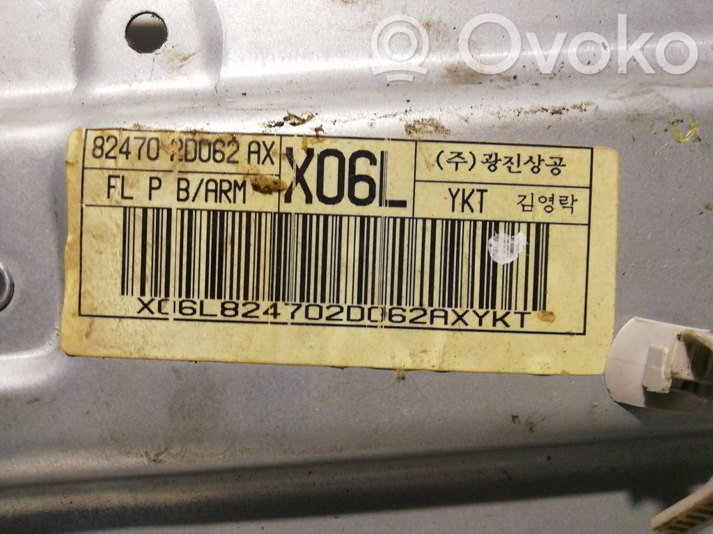 Regulador de ventanilla eléctrico de puerta delantera   824702D062AX,824702D062AX