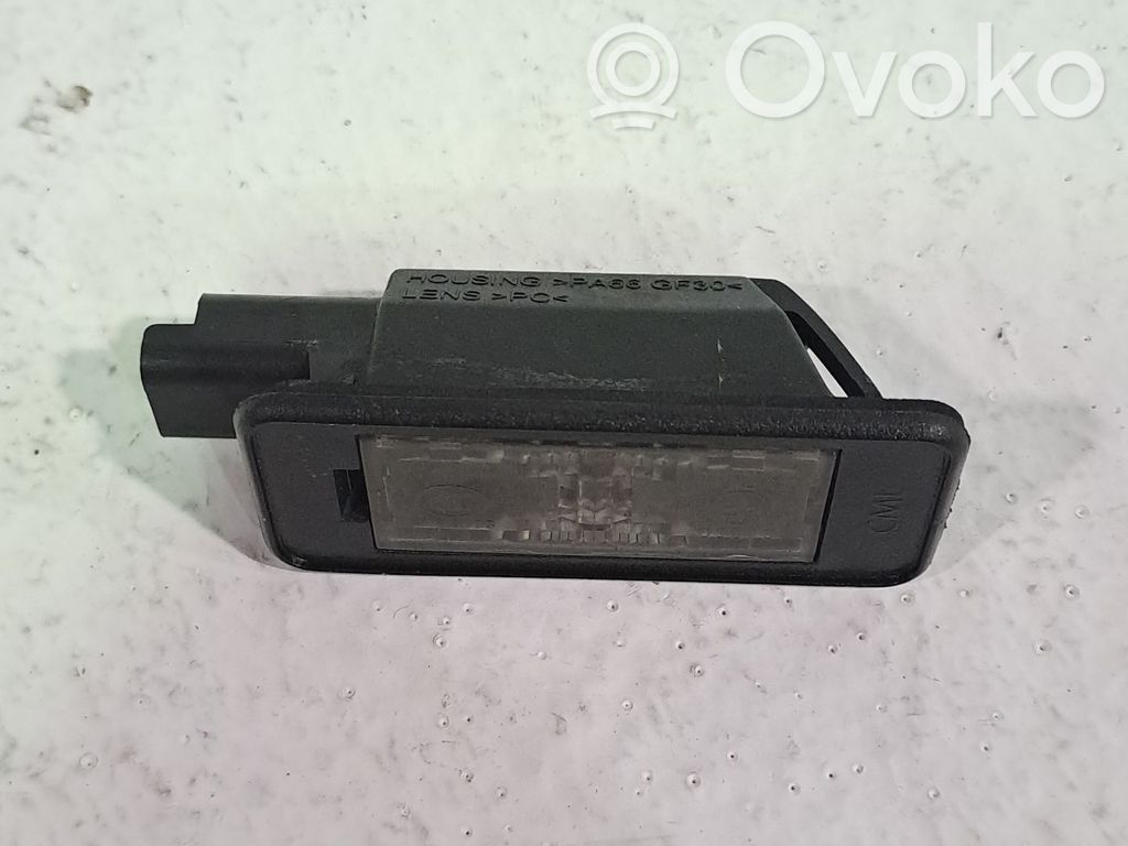 Éclairage de plaque d'immatriculation   6340G3