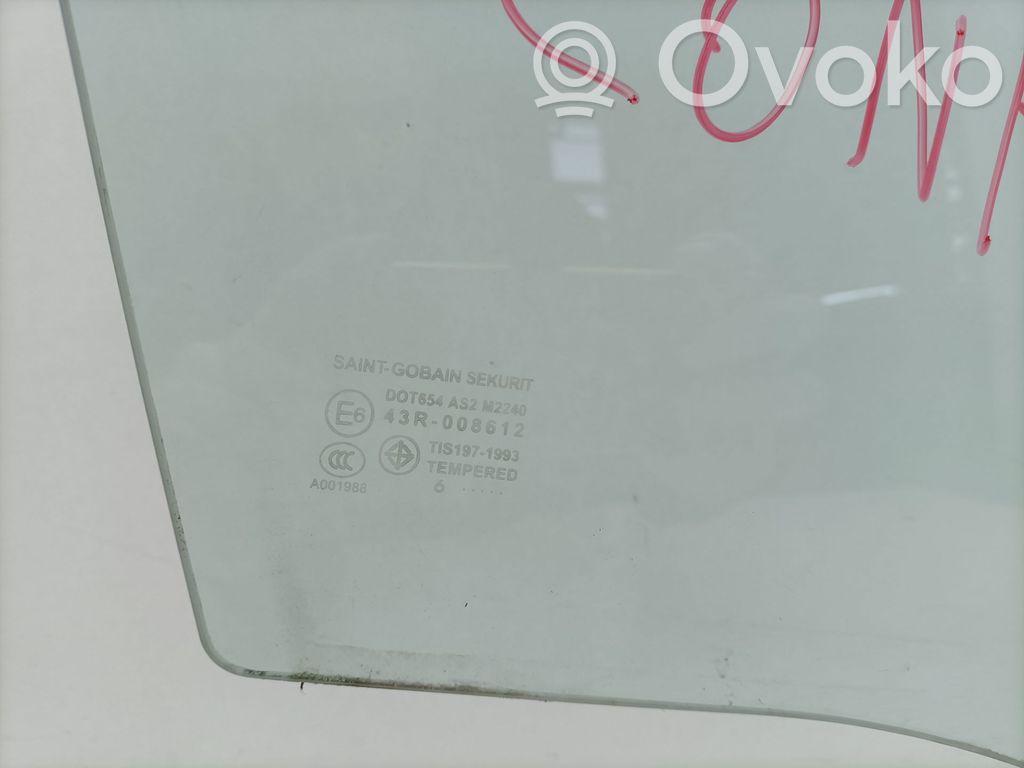 Mazda 3 I Szyba drzwi przednich 