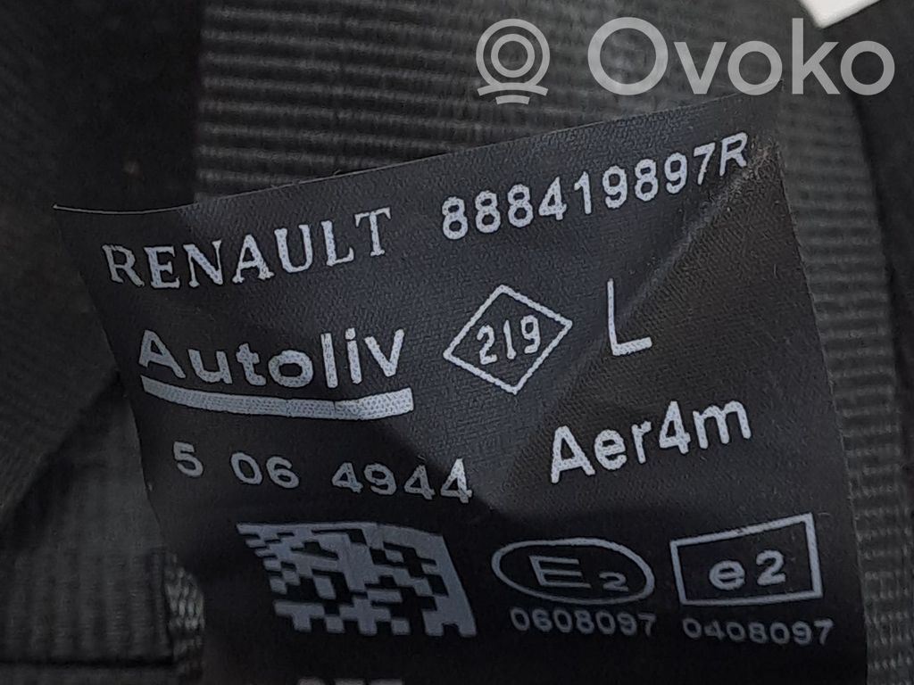 Renault Megane III Centură spate 