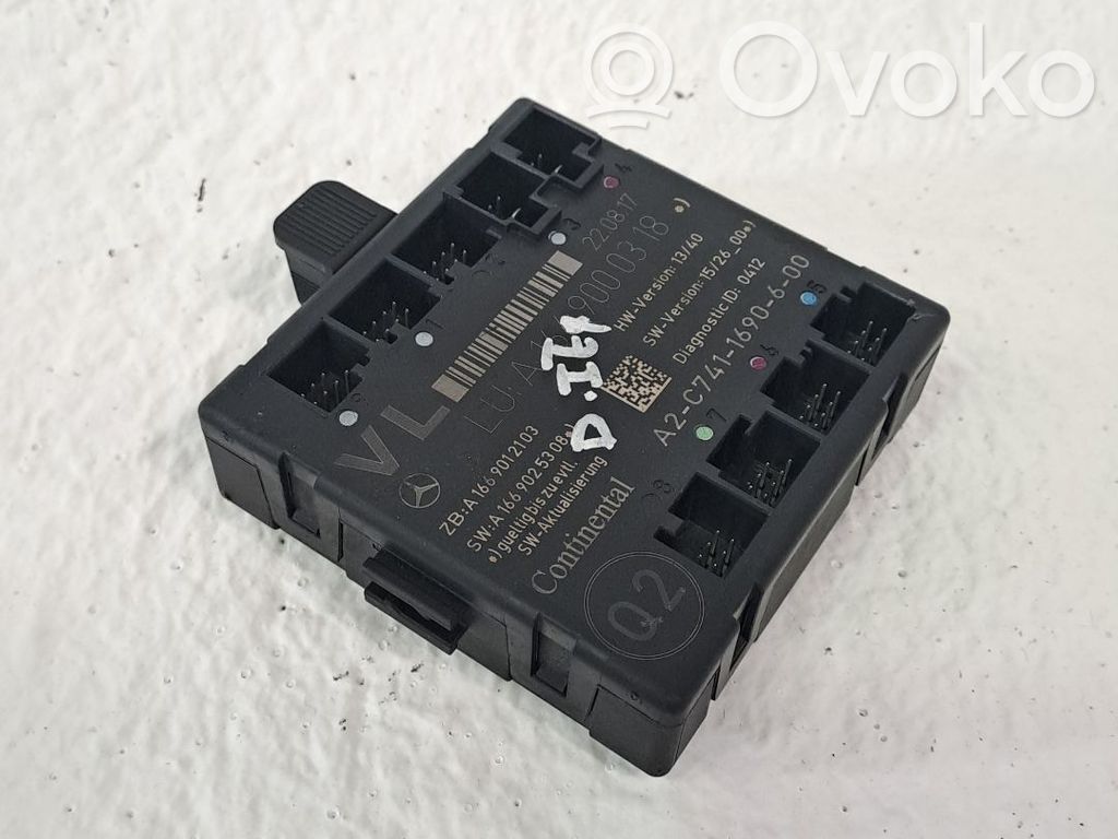 Mercedes-Benz CLA C117 X117 W117 Modul de control caroserie central