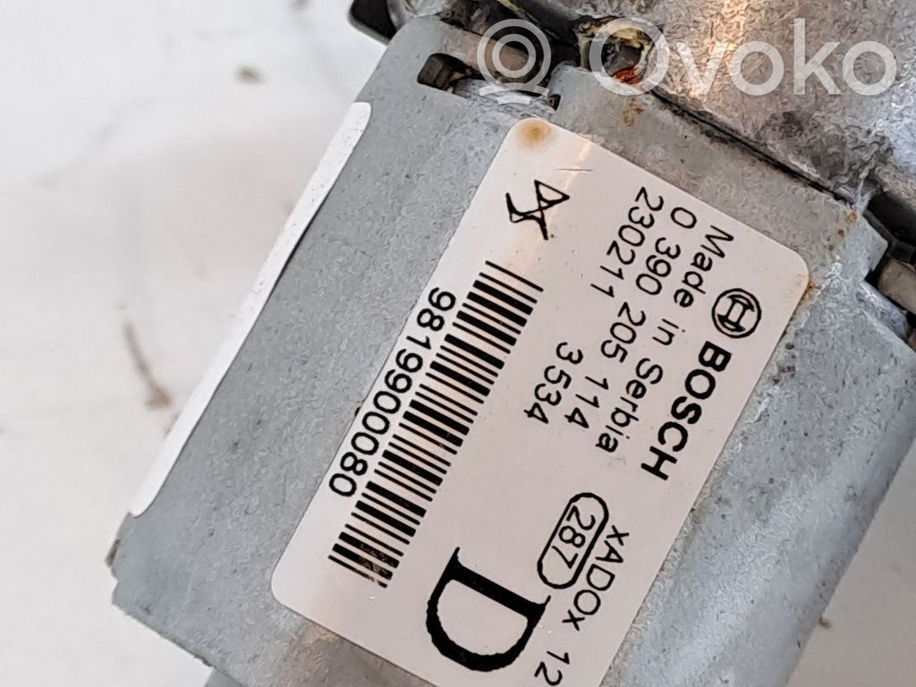 Opel Astra K Rear window wiper motor 