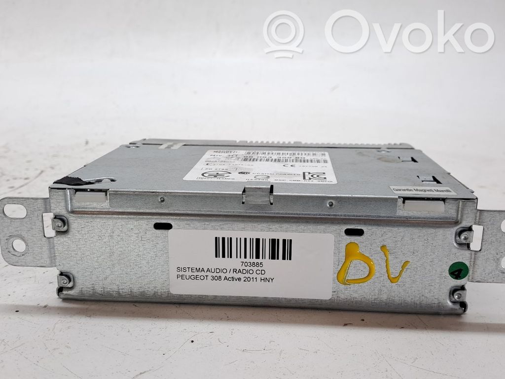 Peugeot 308 Unità principale autoradio/CD/DVD/GPS
