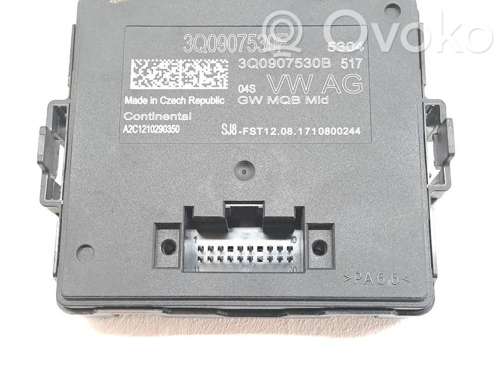 Unidad de control/módulo de carrocería central   3Q0907530F