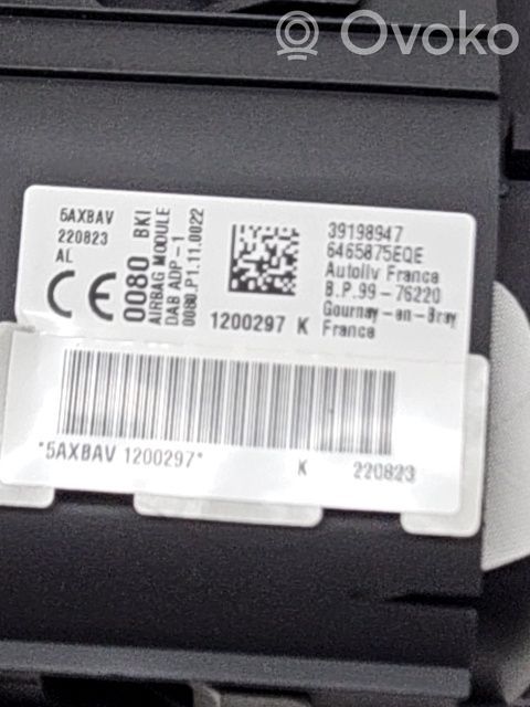 Opel Corsa F Airbag volan 