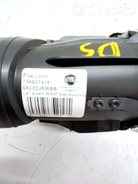 Fiat 500 Copertura griglia di ventilazione cruscotto 