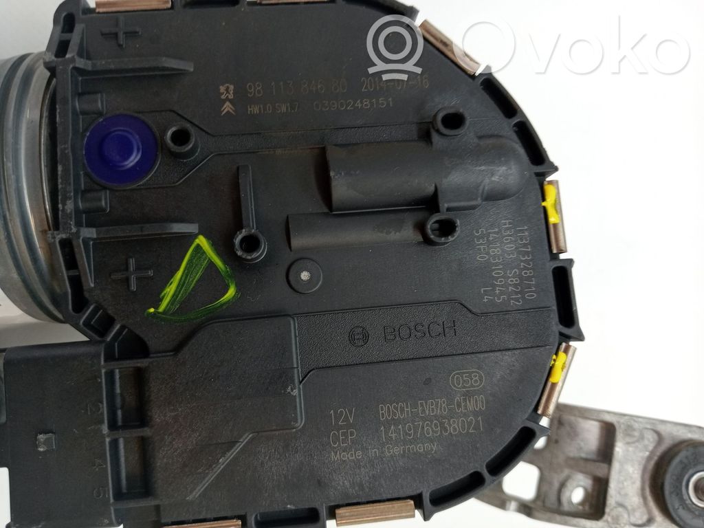 Citroen C4 I Picasso Motor ștergătoare faruri 