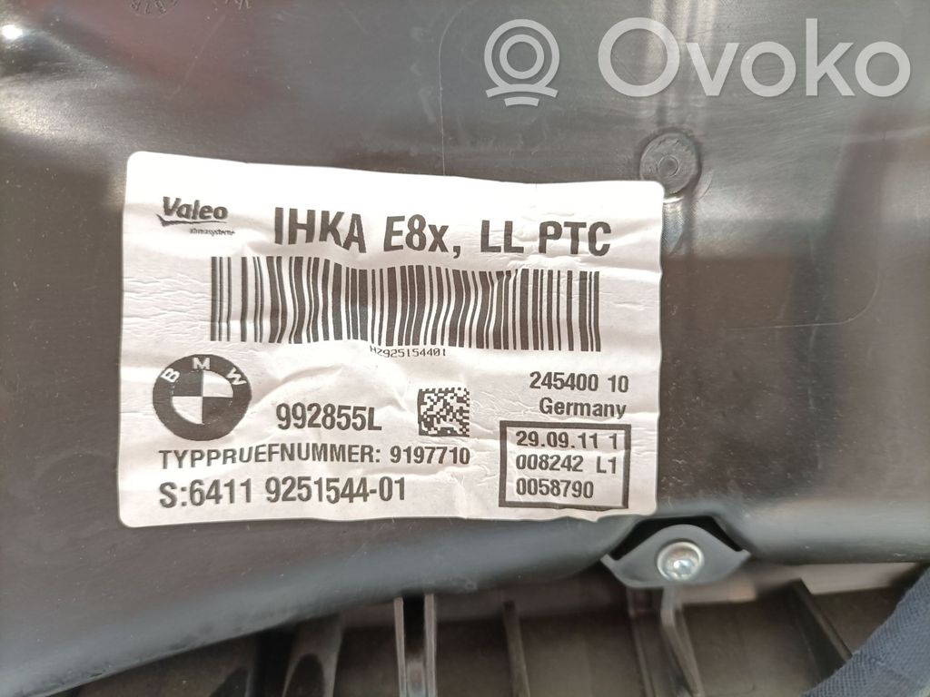 BMW X1 E84 Ansamblu cutie climatizare interioară 