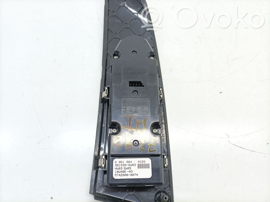 BMW 5 E60 E61 Interruttore di controllo dell’alzacristalli elettrico
