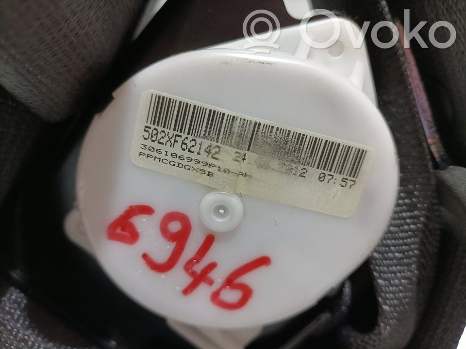 Ceinture de sécurité arrière   306106999P10,306106999P10