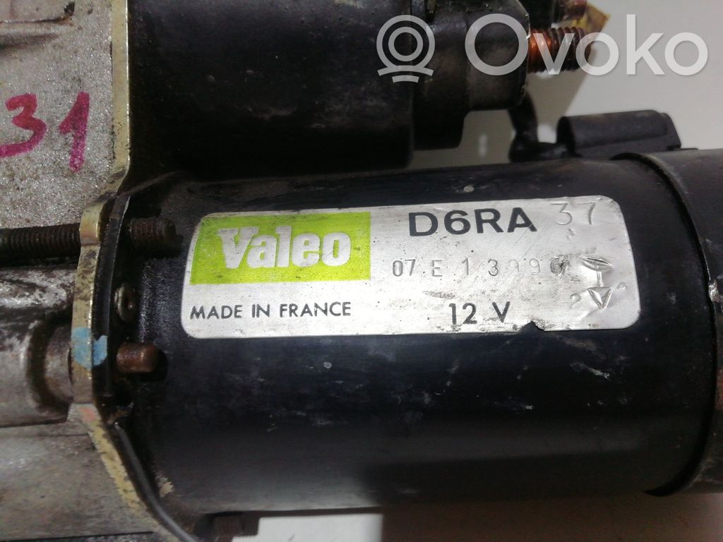 Käynnistysmoottori   D6RA,D6RA