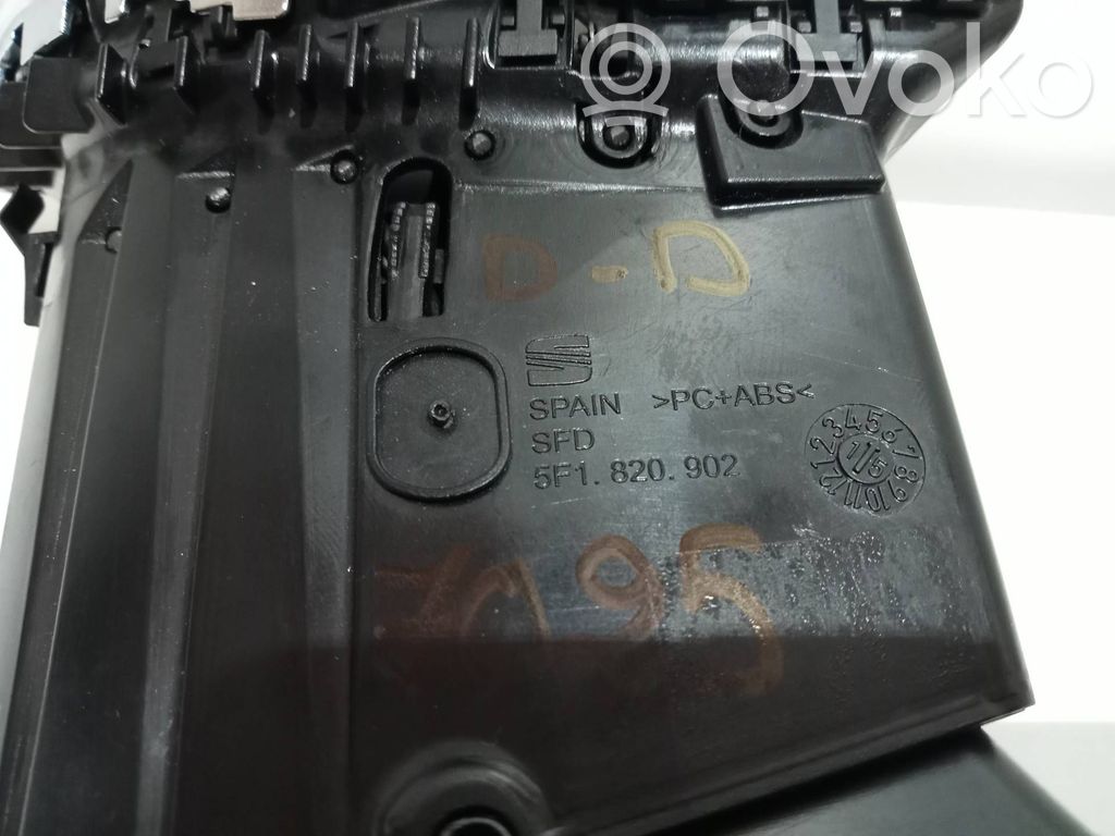 Seat Leon (5F) Luftausströmer Lüftungsdüse Luftdüse frontscheibe 