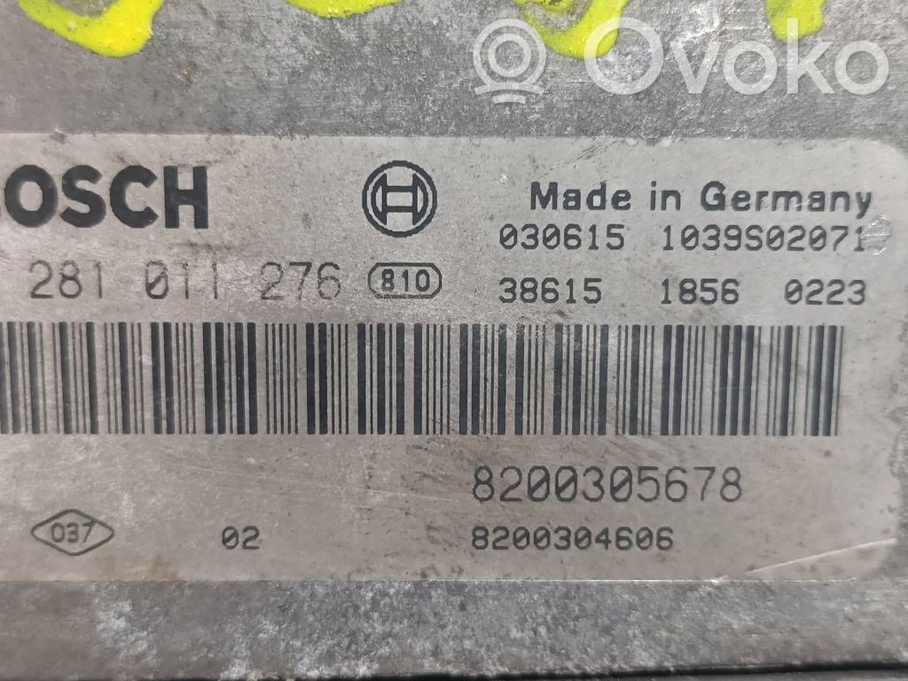 Renault Megane II Unitate control motor/modul ECU 