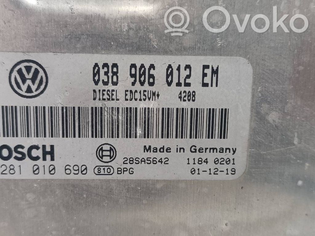 Seat Ibiza II (6k) Unitate control motor/modul ECU 