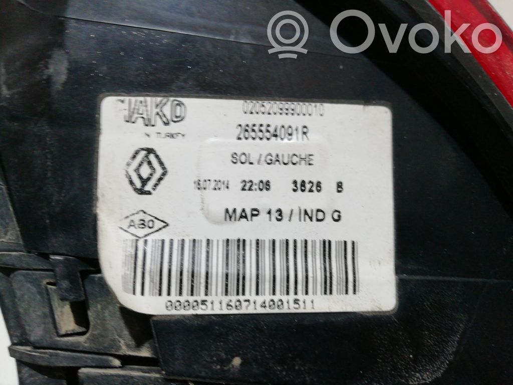 Renault Clio IV Lampada fanale posteriore