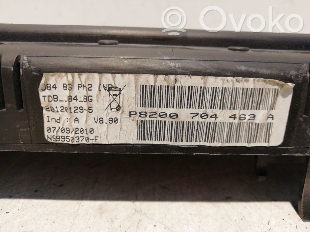 Renault Scenic II - Grand scenic II Tachimetro (quadro strumenti)