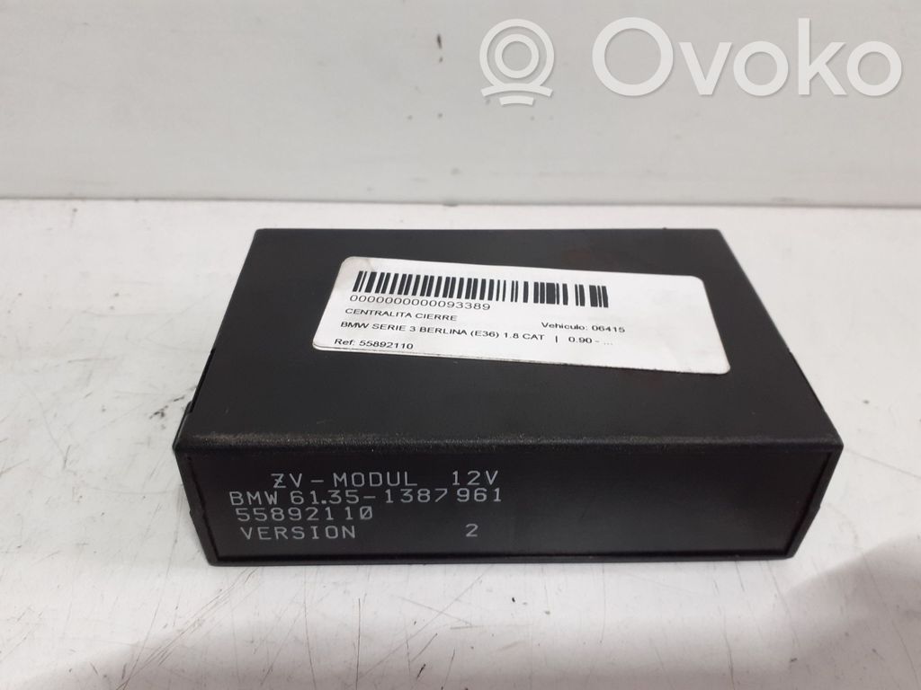 BMW 3 E36 Unidad de control/módulo de carrocería central 
