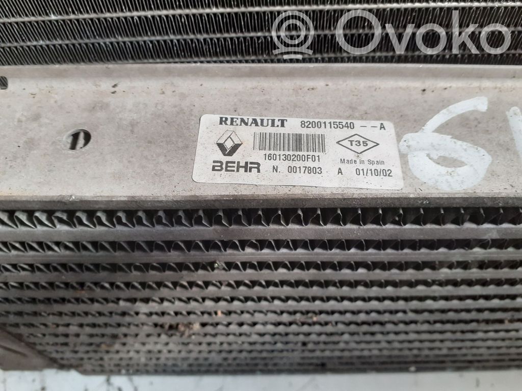 Radiador intercooler   8200115540A,8200115540A,160130200F01