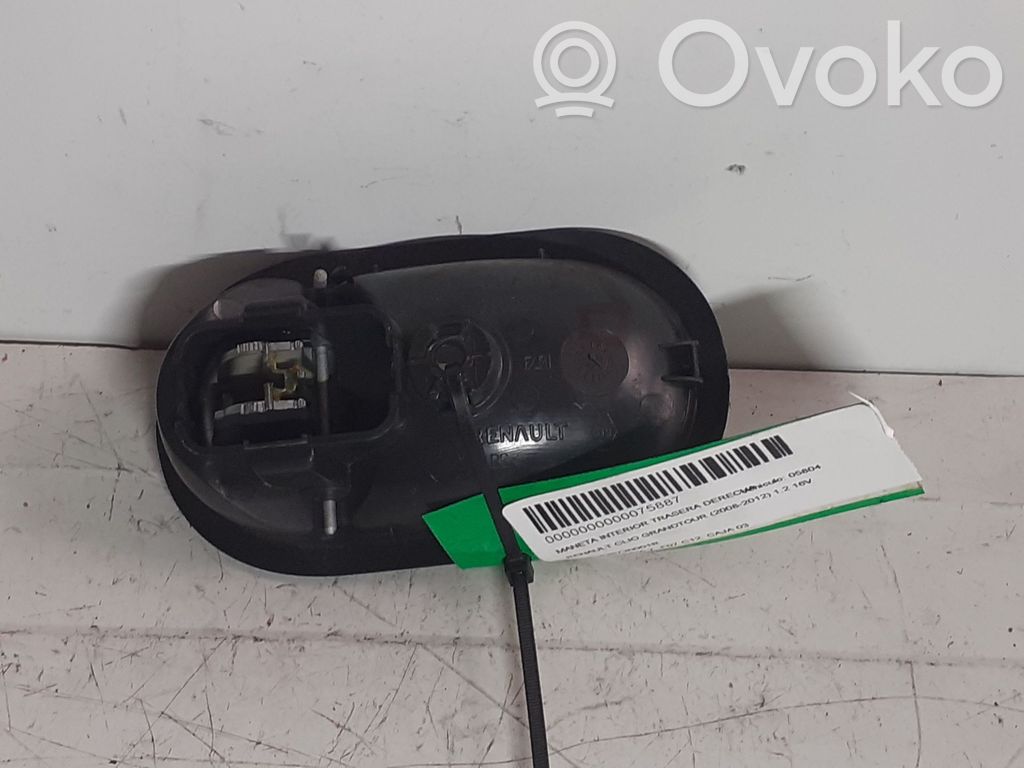 Renault Clio III Manecilla interna puerta trasera 