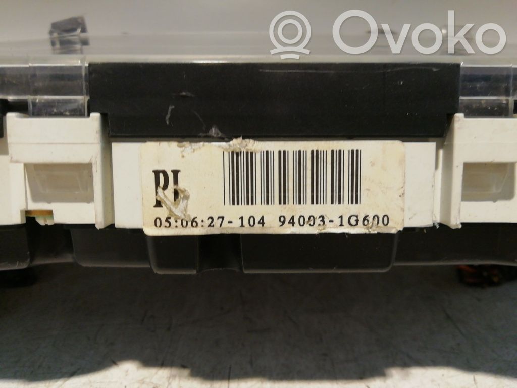 KIA Rio Vitezometru (grup de instrumente) 