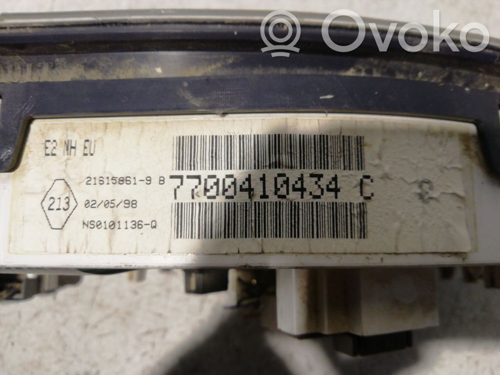 Renault Clio II Nopeusmittari (mittaristo) 