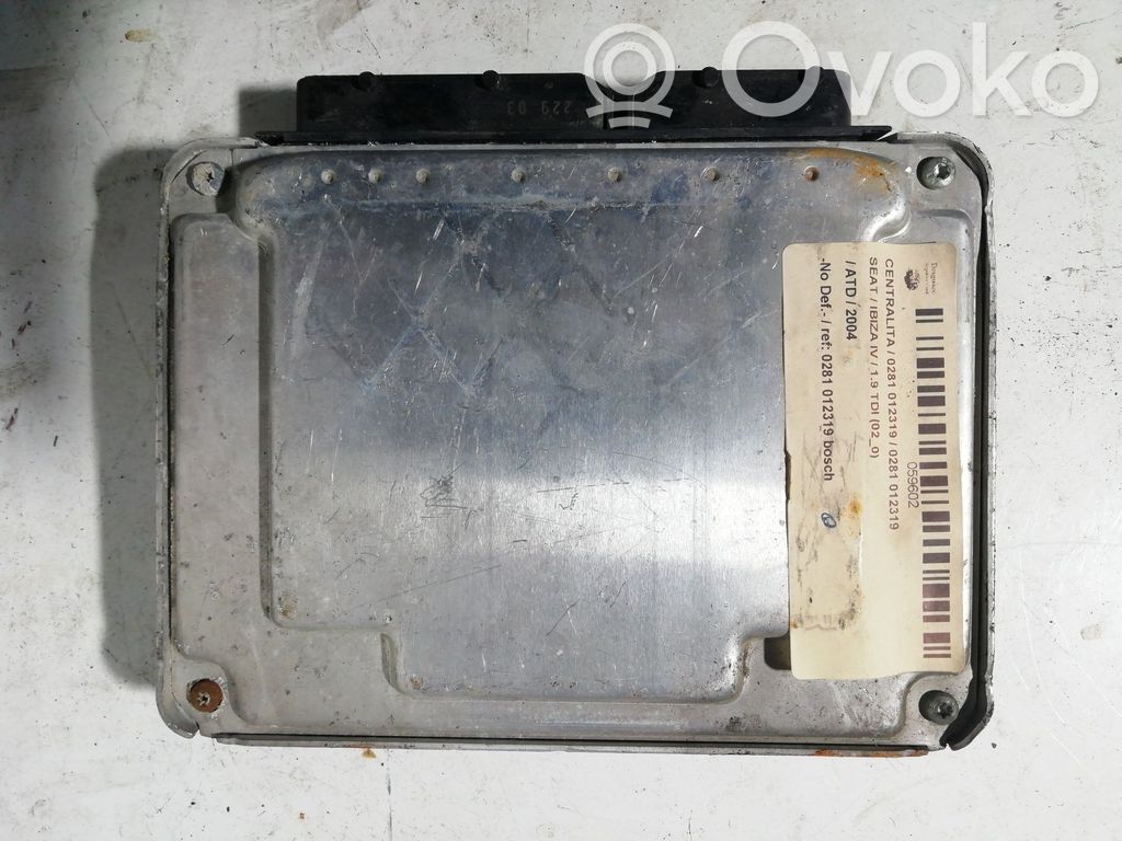 Seat Ibiza II (6k) Centralina/modulo motore ECU