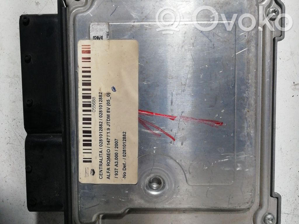 Unidad de control/módulo ECU del motor   51806557,51806557,0281012882