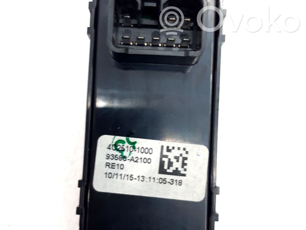 Comutator comandă geamuri electrice   93580A2100