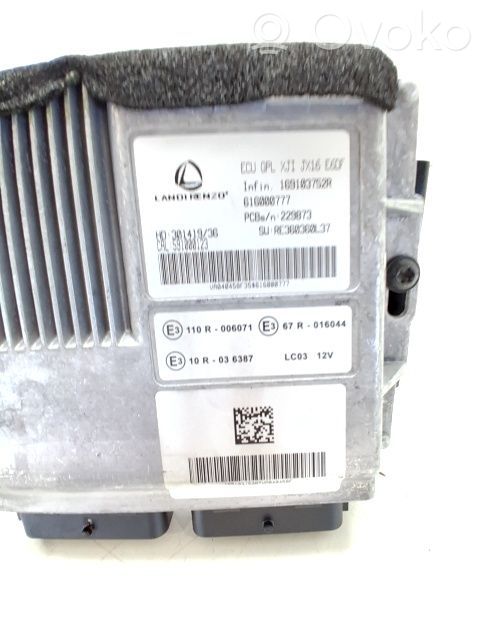 Unité de commande, module ECU de moteur   169103752R,169101415R