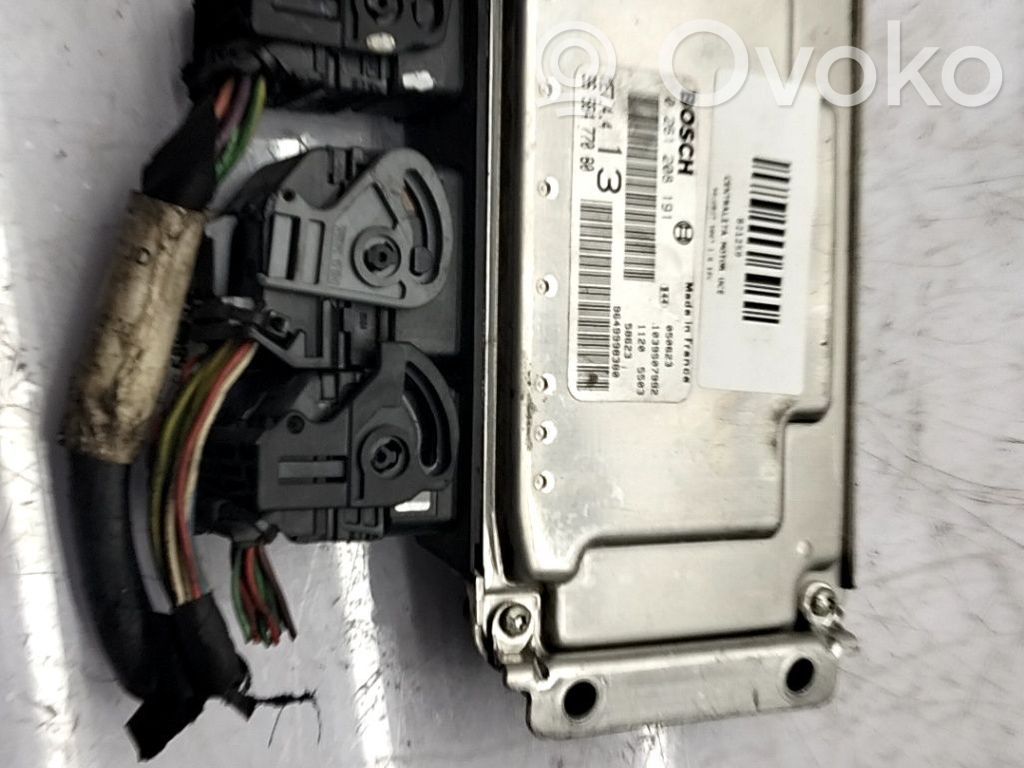 Peugeot 1007 Engine control unit/module ECU 