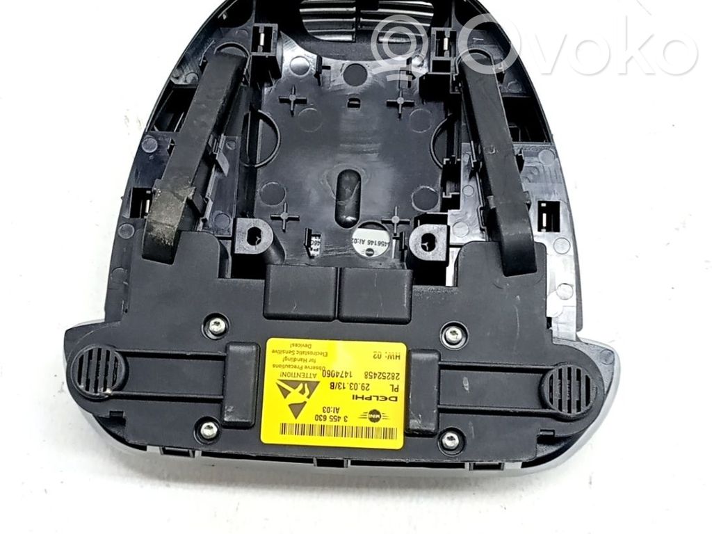 Mini Cooper Countryman R60 Rivestimento della console di illuminazione installata sul rivestimento del tetto