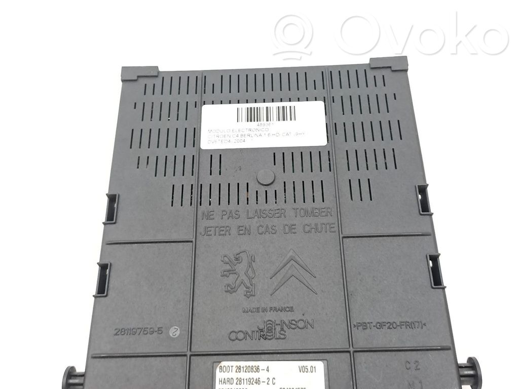 Central body control module   6580RN,966405878001,1663372780